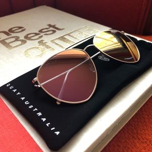 Quay Aviator Sunglasses